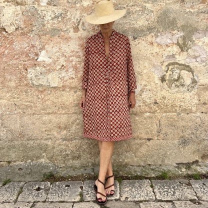 Vacation loose dress 293
