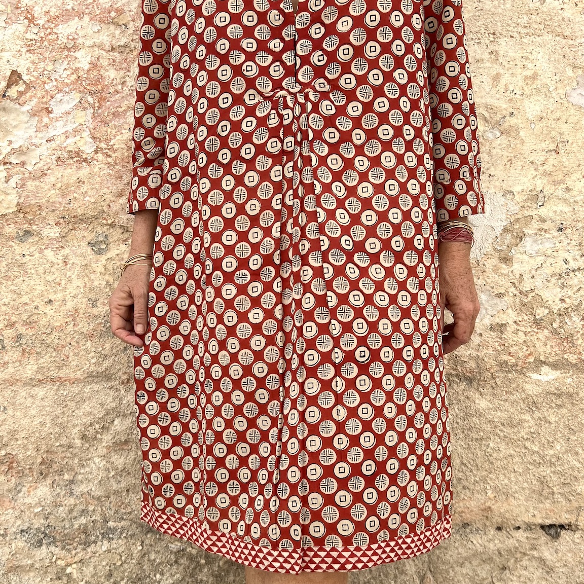 Vacation loose dress 293
