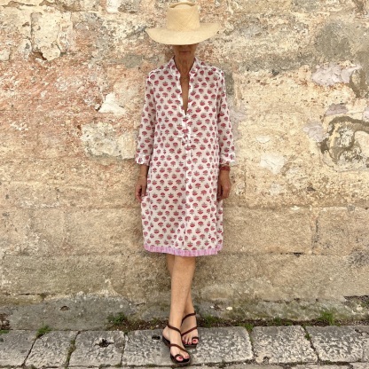 Vacation loose dress 293
