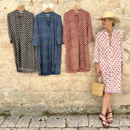 Vacation loose dress 293