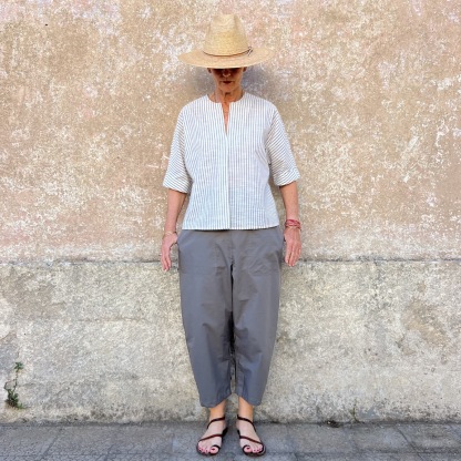Vacation loose shirt 291