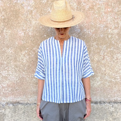 Vacation loose shirt 291
