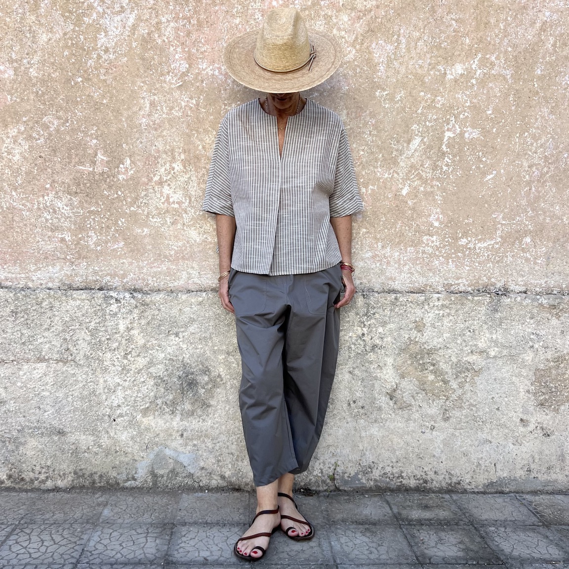 Vacation loose shirt 291