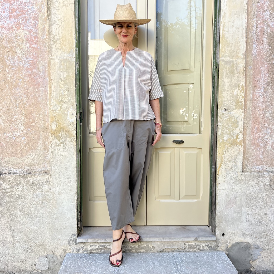 Vacation loose shirt 291