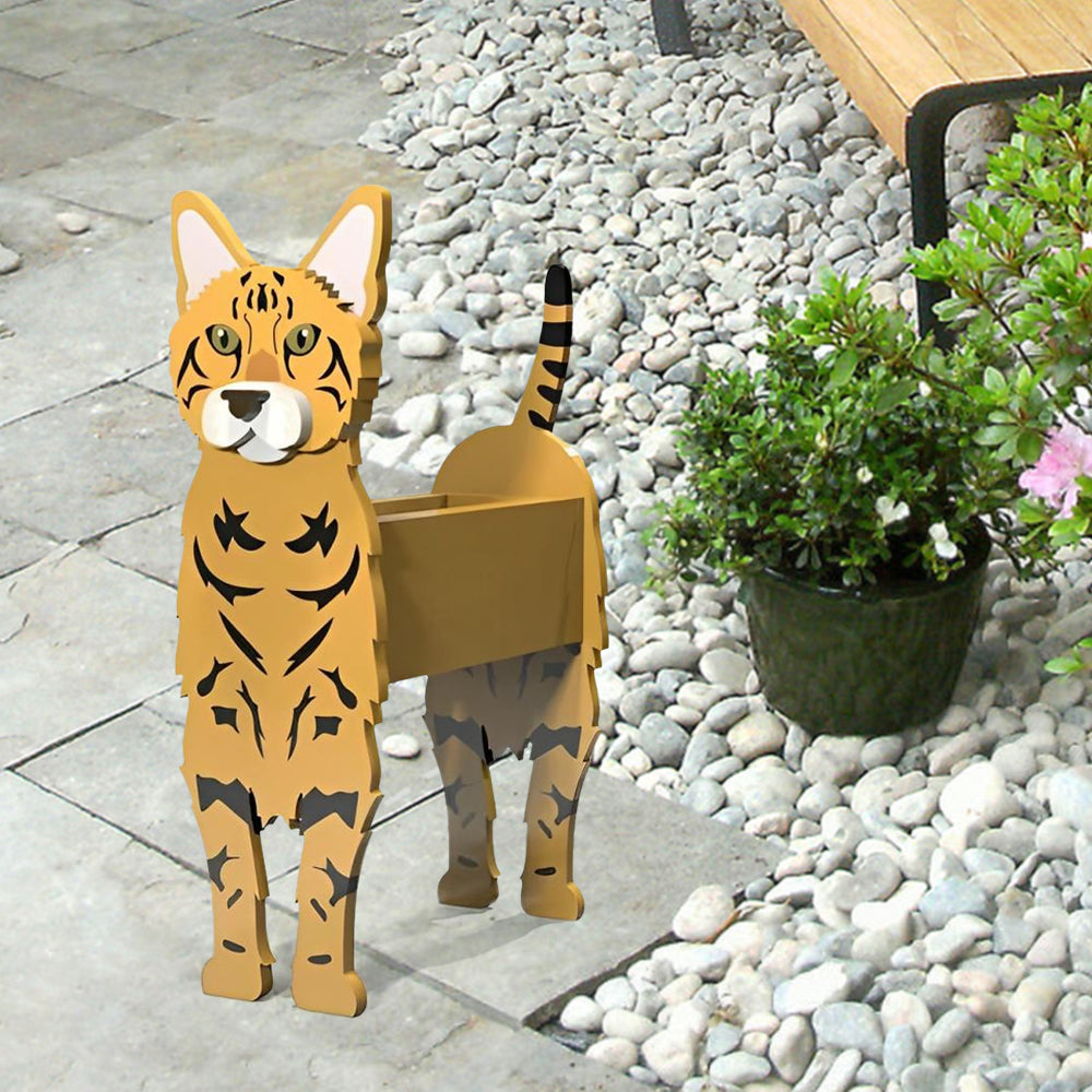 Bengal Cat Planter
