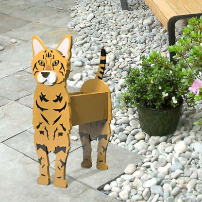 Bengal Cat Planter