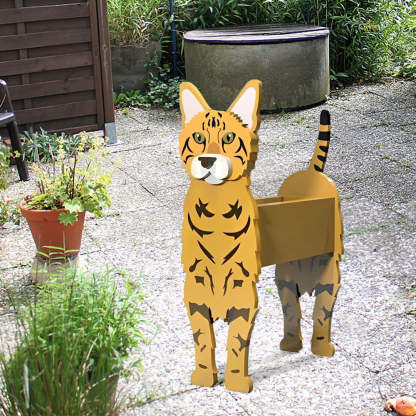 Bengal Cat Planter