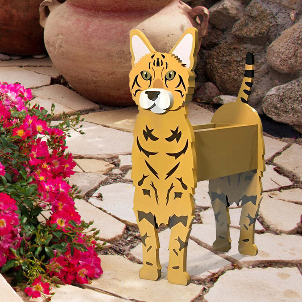 Bengal Cat Planter