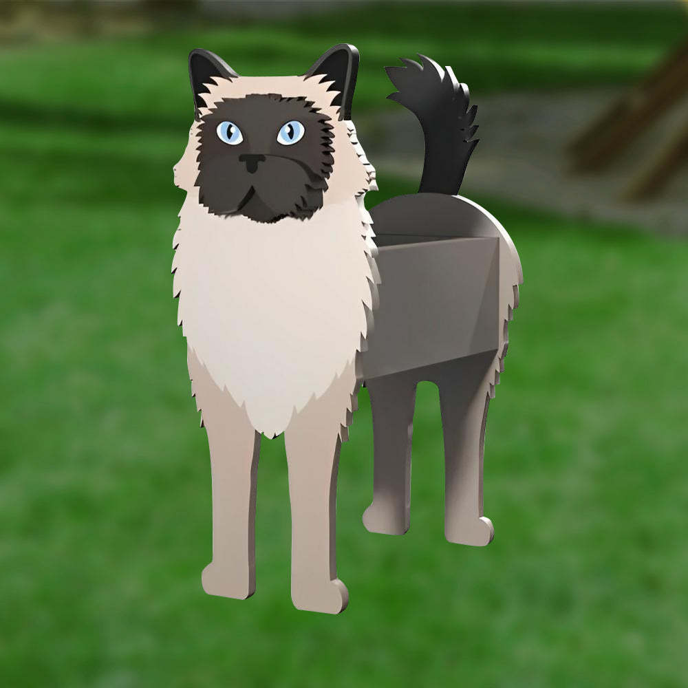 Birman Cat Planter