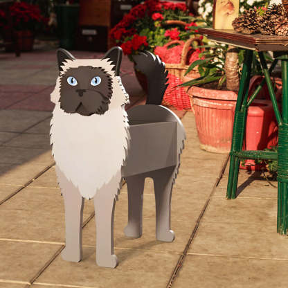 Birman Cat Planter