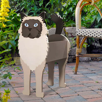 Birman Cat Planter