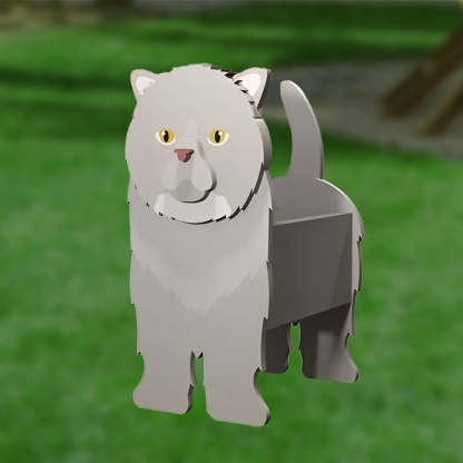 Exotic Shorthair Planter