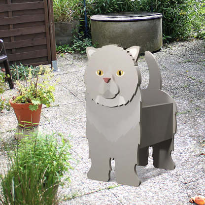 Exotic Shorthair Planter