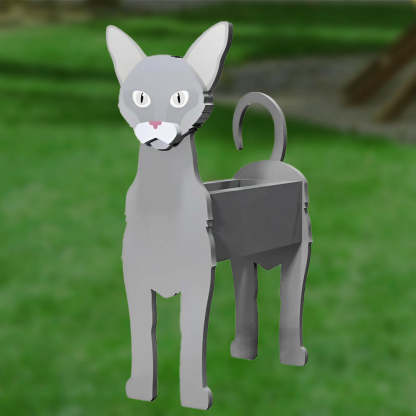 Oriental Shorthair Planter