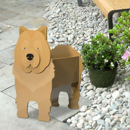 Chow Chow Planter