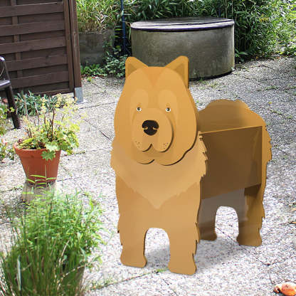 Chow Chow Planter