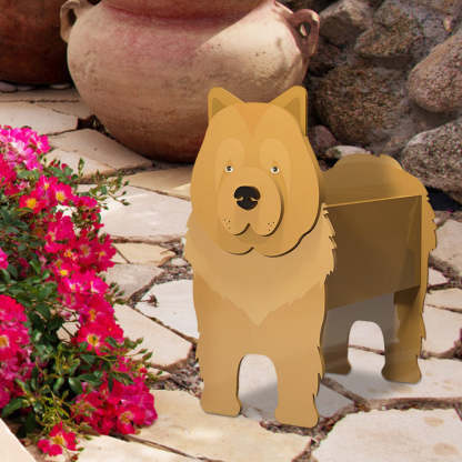 Chow Chow Planter