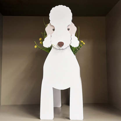 Bedlington Terrier Planter