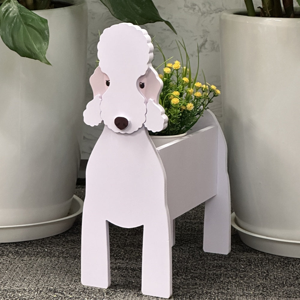 Bedlington Terrier Planter