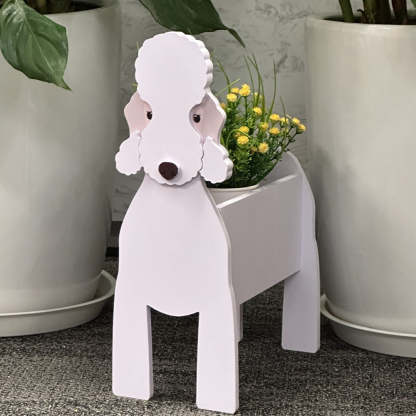 Bedlington Terrier Planter