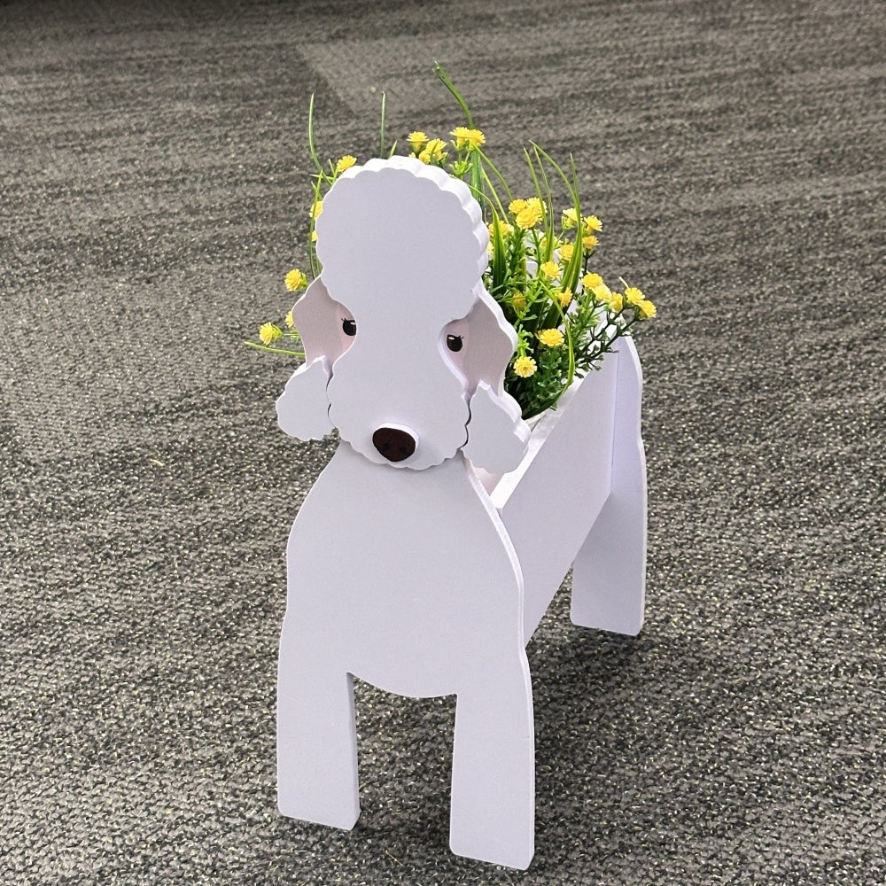 Bedlington Terrier Planter