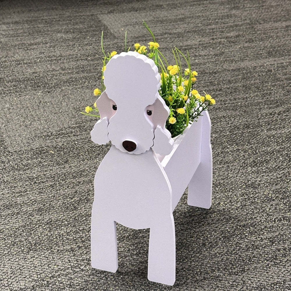 Bedlington Terrier Planter