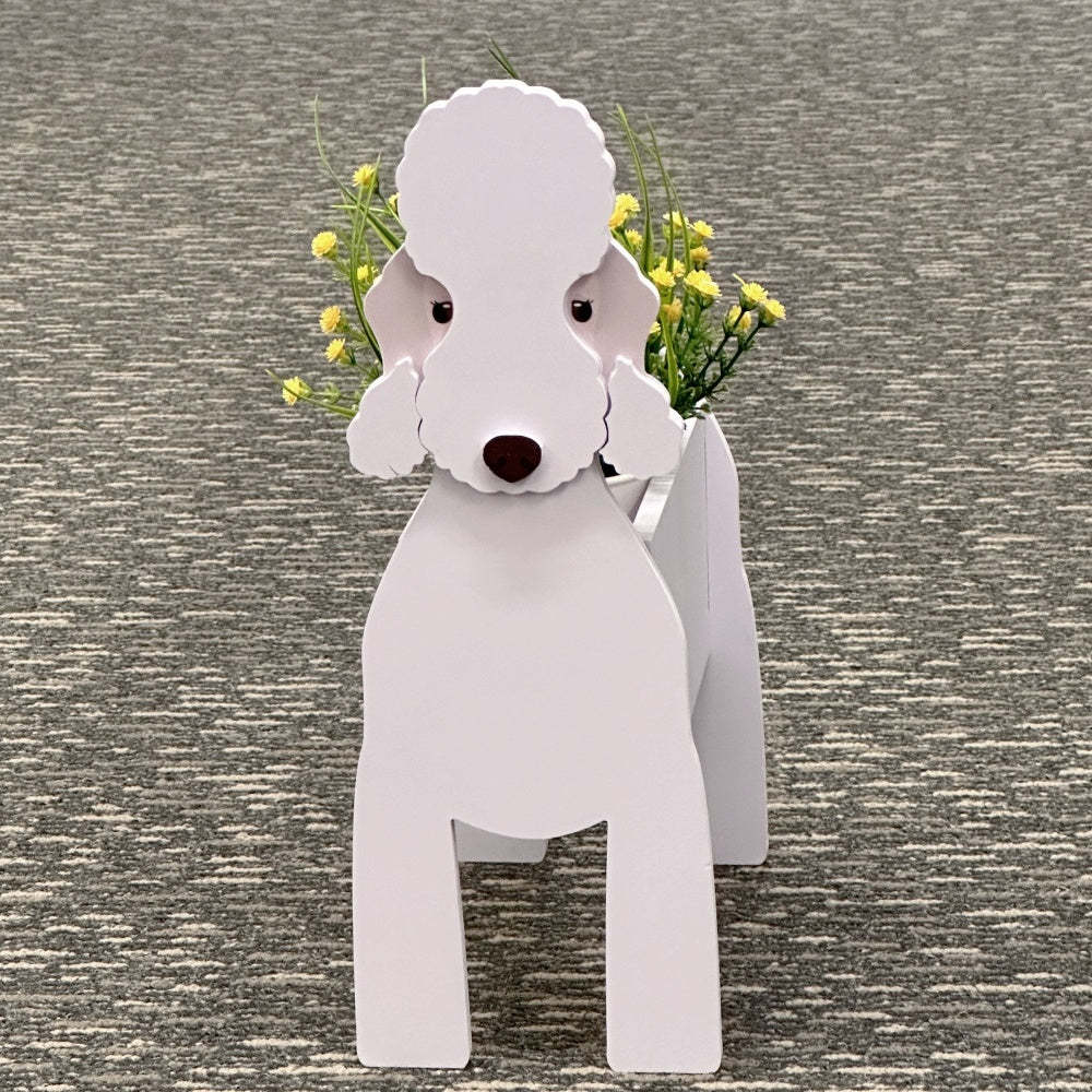 Bedlington Terrier Planter