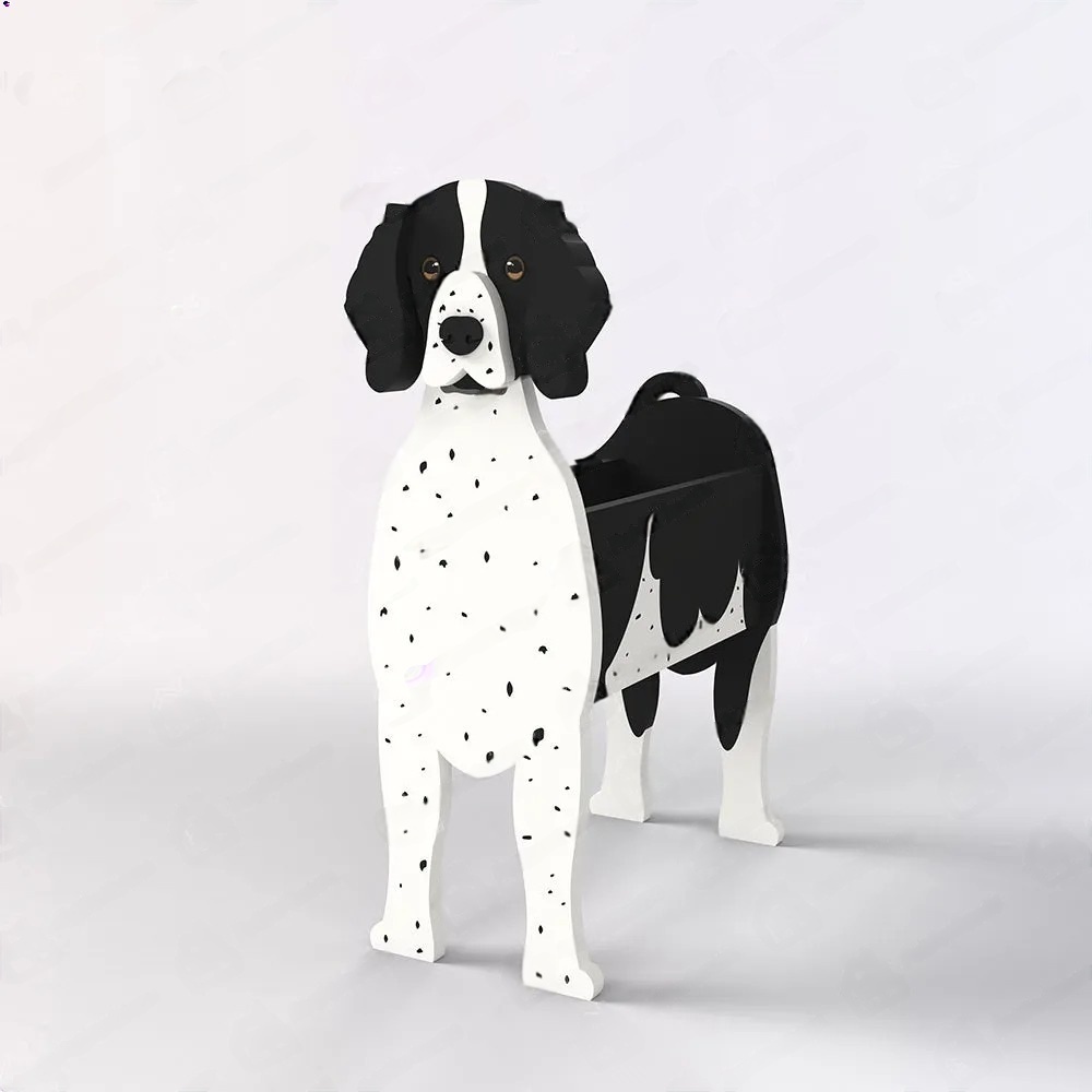 German Shorthaired Pointe Planter