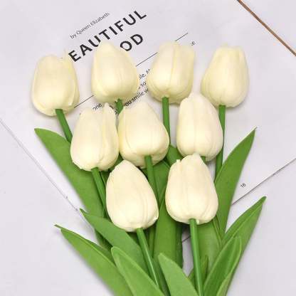 🔥Last Day 50% Off🔥-UV Resistant Lifelike Artificial Tulips Flowers💐