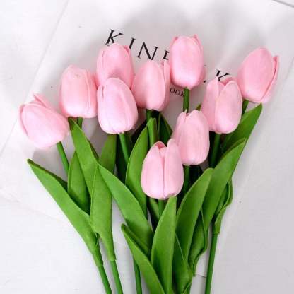 🔥Last Day 50% Off🔥-UV Resistant Lifelike Artificial Tulips Flowers💐