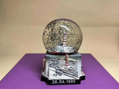 Chernobyl Snow Globe