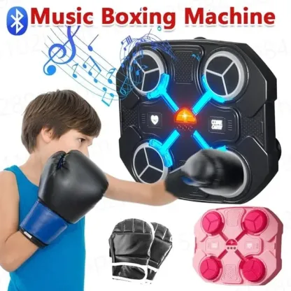 Music Boxing Machine with Boxing Gloves(Adult Edition)