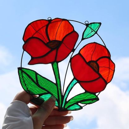 LAST DAY 70%OFF Stained Suncatcher Hanging Decor-BUY 1 GET 1 FREE(2PCS)