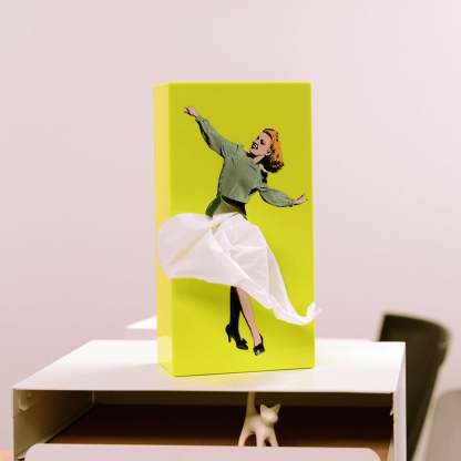 🎄🎁Holiday Hot Sale - Flying Skirt Tissue Box（buy 1 get 1 free-2pcs）