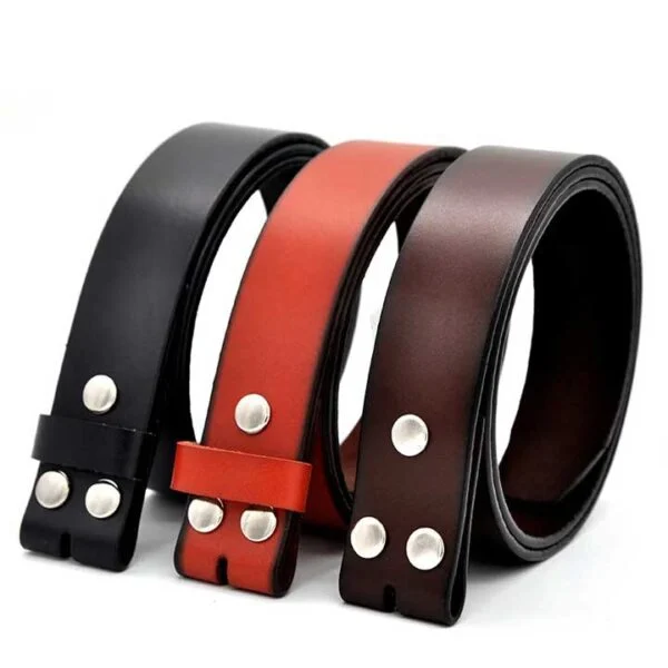 🔥Last Day 50% Off🔥Fashion Punk Hidden Folding Knife Buckle Genuine Leather Belt