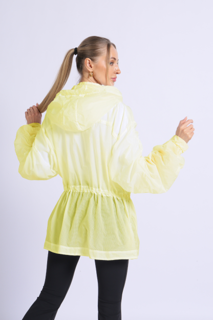 NUCBN® Lightweight translucent sun protection clothing rainproof sun protection clothing outdoor running women's hooded sun protection clothing