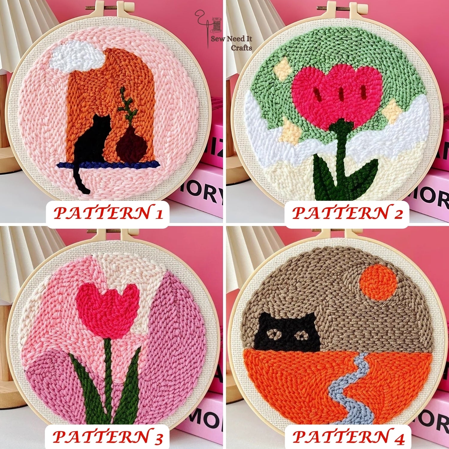 DIY Punch Needle Complete Kit Set 3