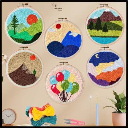 DIY Punch Needle Complete Kit Set 2
