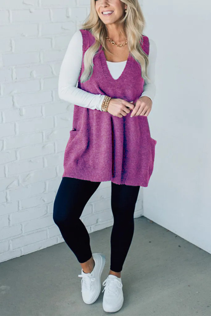 ✨Black Friday Hot Sale 60% Off🎉-Cozy Pocket Sweater Vest