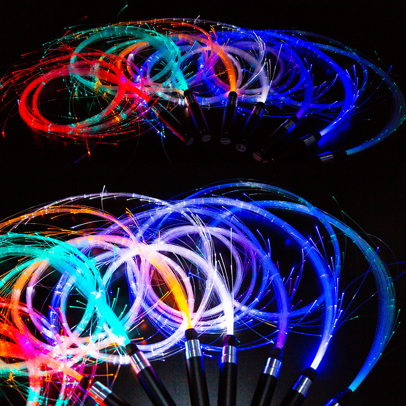 LED rechargeable light whip