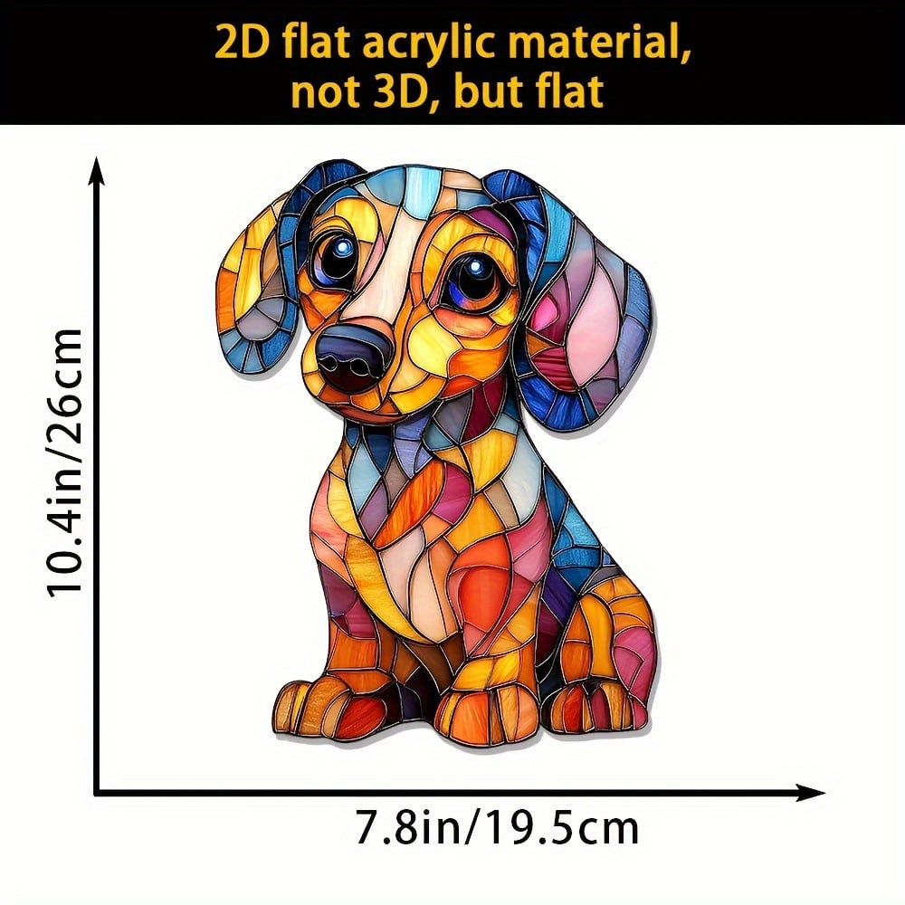 🌞🐕‍🦺Cute Chihuahua Suncatcher BUY 1 GET 1 FREE(2PCS)
