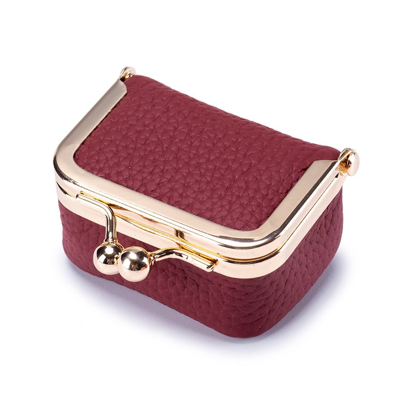 Genuine Leather Mini Jewelry Box buy 1 get 1 free（2pcs）
