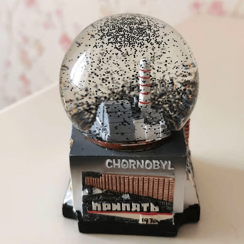 Chernobyl Snow Globe