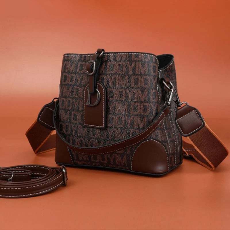 💗Leather Niche Women's Shoulder Bag👜