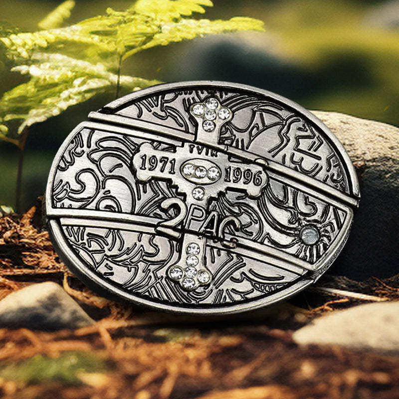 🔥Last Day 50% Off🔥Fashion Punk Hidden Folding Knife Buckle Genuine Leather Belt