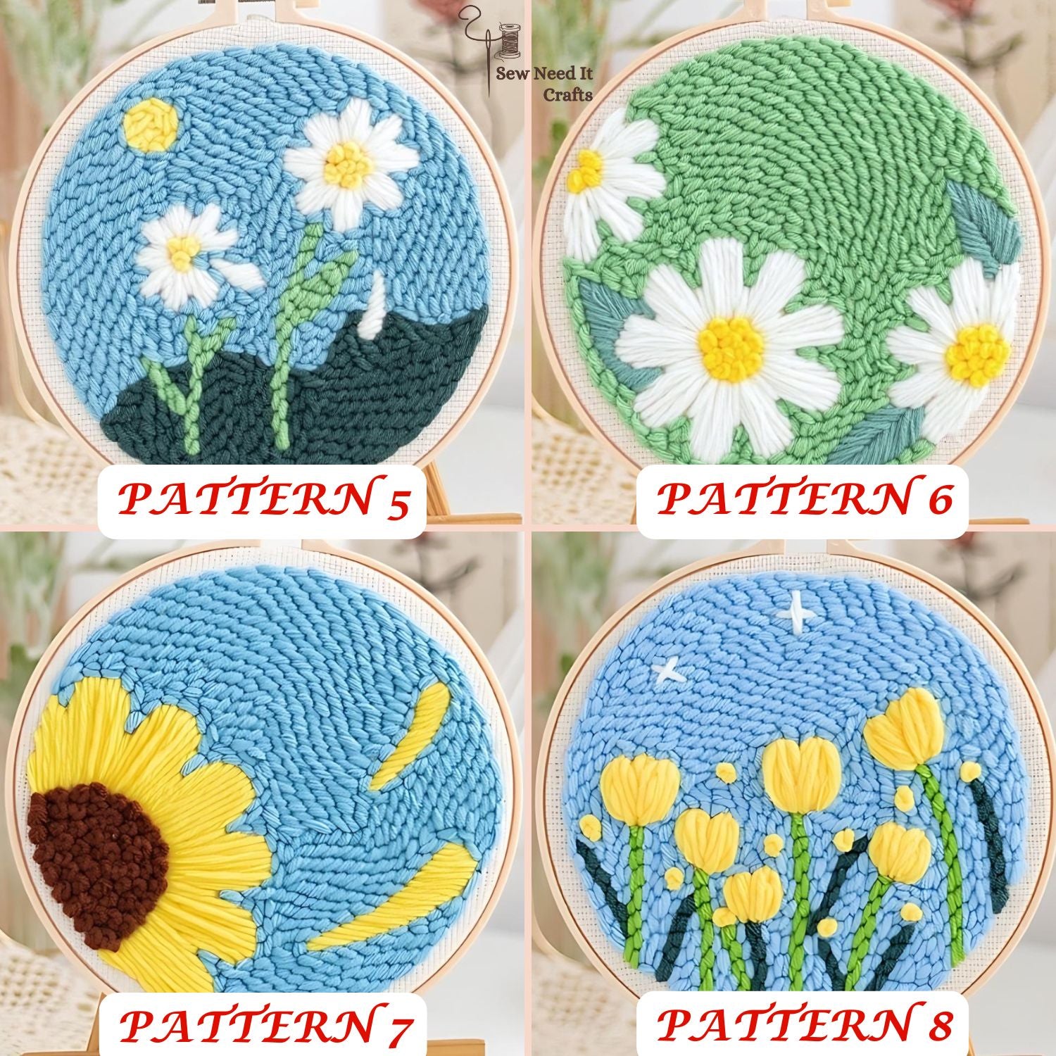 DIY Punch Needle Craft Set 2