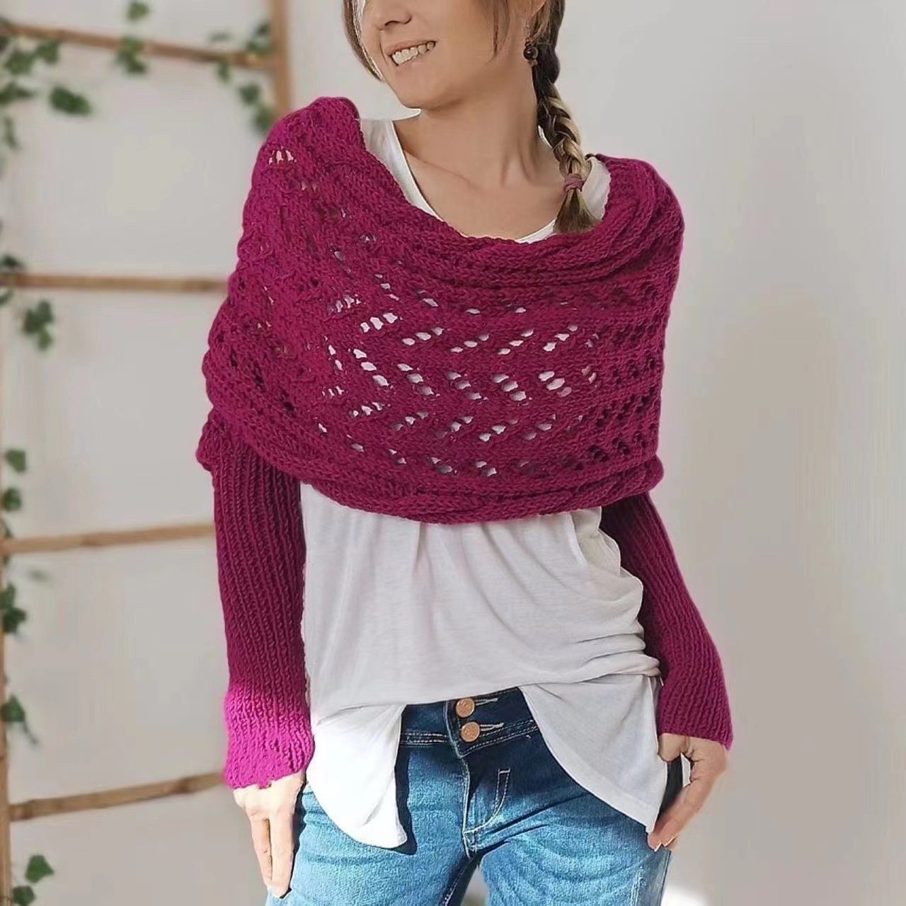🔥Knitted Wrap, Shrugs For Women