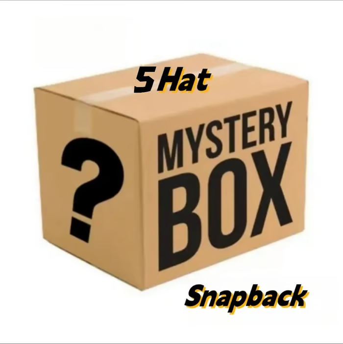 🤠Mystery Hat Box- Five Randomly Picked Flat Brim Trucker Hats (🎁💥$1