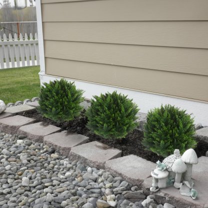 💥-UV Resistant Artificial Cedar Topiary Ball Tree