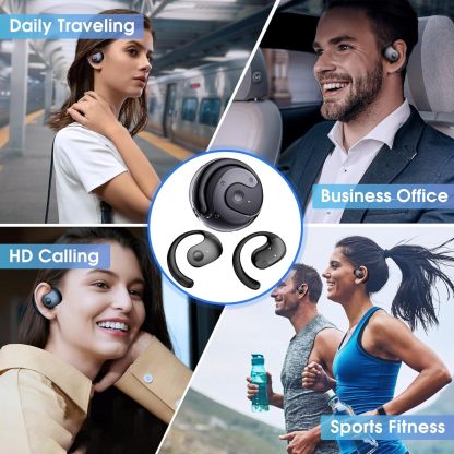 2025 New Arrival -  Ear Clip Bluetooth Headphones  with Touch Screen